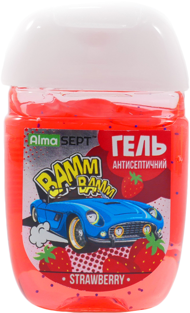 Дезинфицирующее средство для рук Alma Sept PopArt Strawberry (537250)
